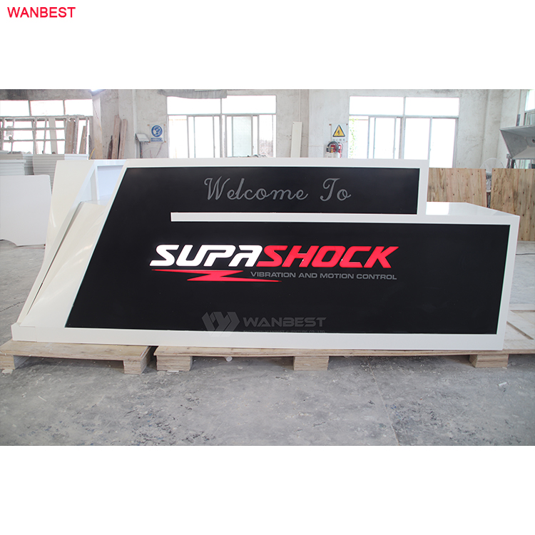 Dynamic Engineering executive design customized LOGO with LED light luminescent words