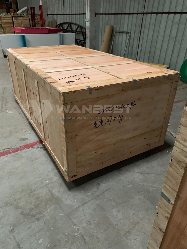 The wooden package of our product 