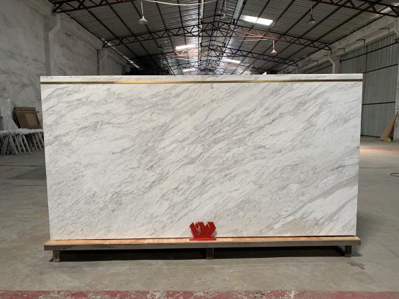 Modern design high quality nature marble reception desk furniture