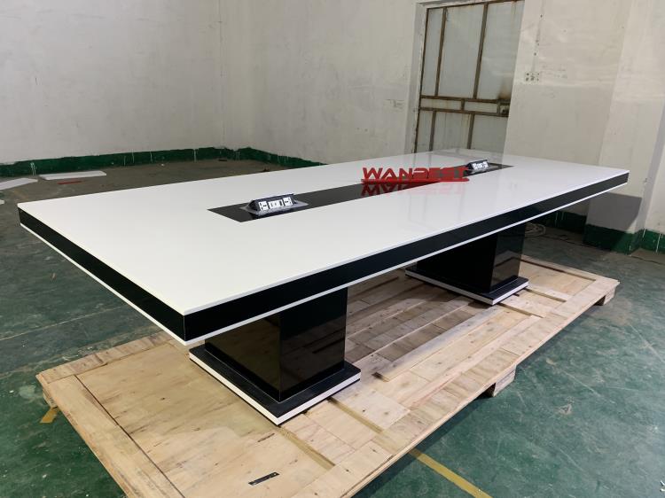 Acrylic solid surface conference table 
