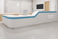 hospital clinic furniture nurse station reception desk