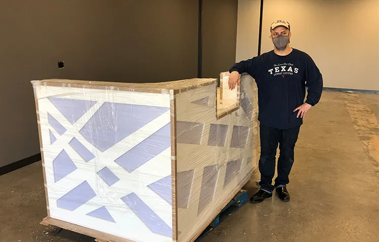 Sport Gym Chain Custom Reception Desk