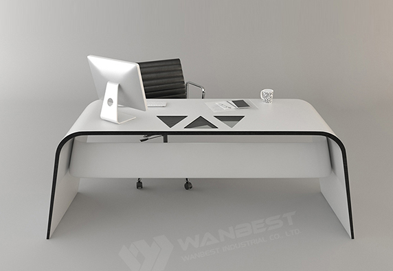 Latest modern executive desk, featuring luxurious office furniture and a simple design