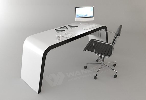 Latest modern executive desk, featuring luxurious office furniture and a simple design