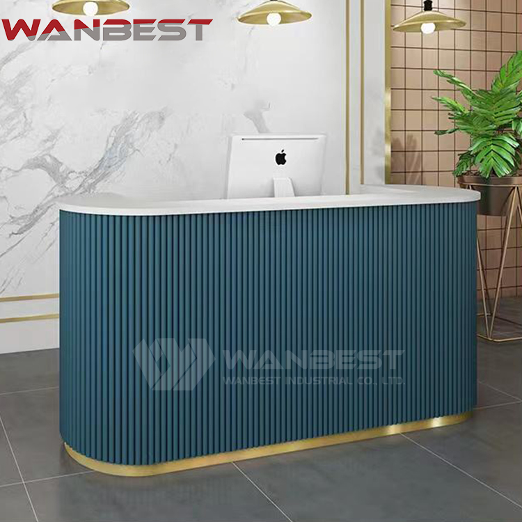 Custom designed reception desk