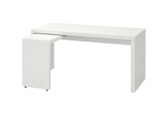 executive white l shaped home office desk for sale