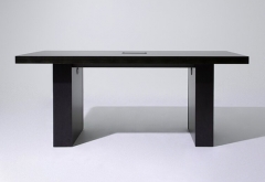 modern black office conference room table for sale