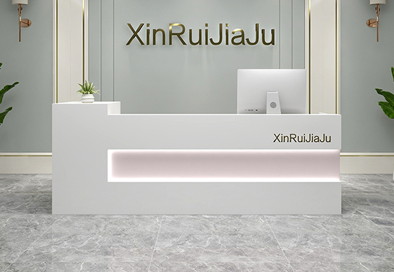 Luxury small stone hotel salons receotion front desks