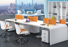 modern white small executive with drawers office desk