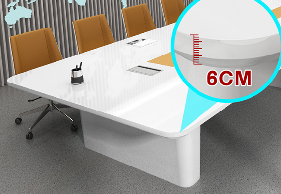 New popular modern white office conference room table