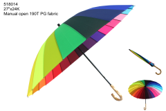 24k rainbow umbrella