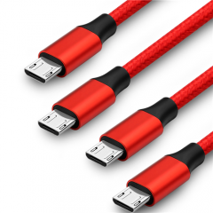 Factory data quick charging micro usb cable for micro nylon braid usb data cable