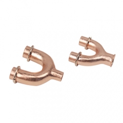 special tee copper fitting y shape tee copper fitting