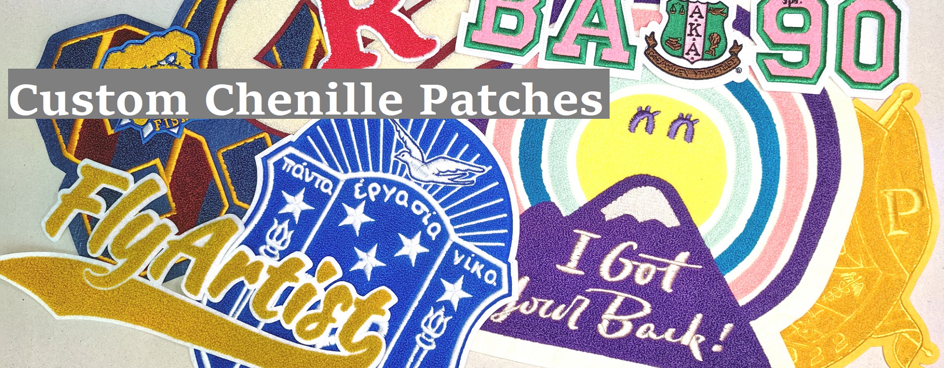 custom chenille patches