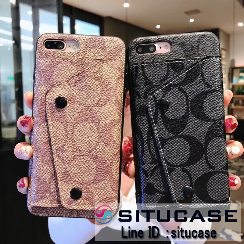 コーチ携帯ケース COACH iPhone7/x/xs max/xr スマホケース モノグラム