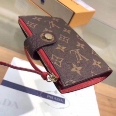 ルイヴィトンモノグラムポーチ 激安 n級品 財布 Louis Vuitton ハンドバッグ コピー 大容量 高品質カーフレザー ファスナー付き カードポケット付き 紙幣定期券入れ メンズ レディース