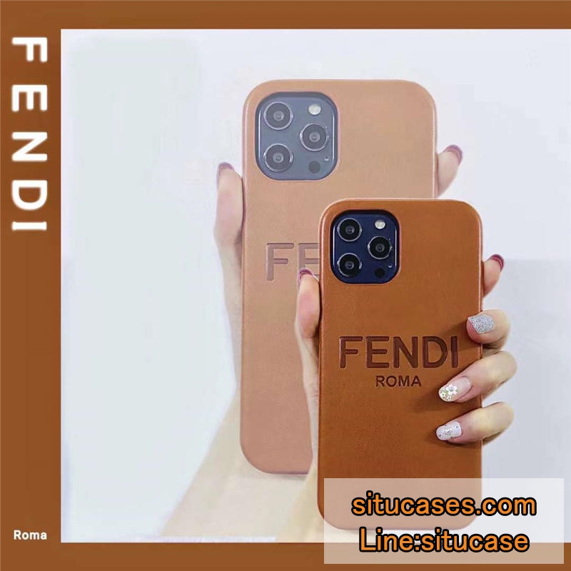 スマホアクセサリーFENDI携帯ケースiPhoneX.XS ロゴ