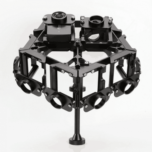 PGY-12 3D 360VR Panoramic Rig For YI 4K action camera