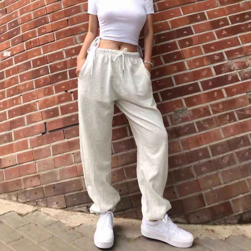 Street hip-hop hip-hop fitness sports hyuna style casual pants