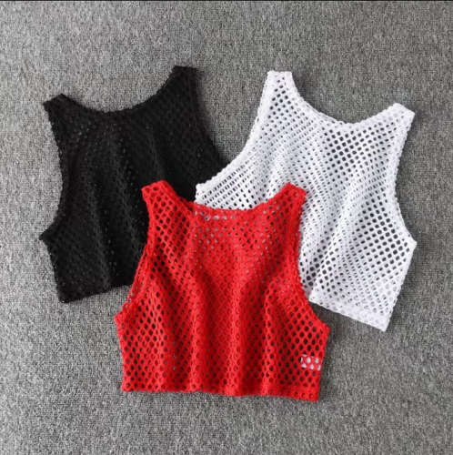 Mesh hollow vest