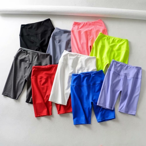 Fitness running yoga wear five-point bottoming shorts