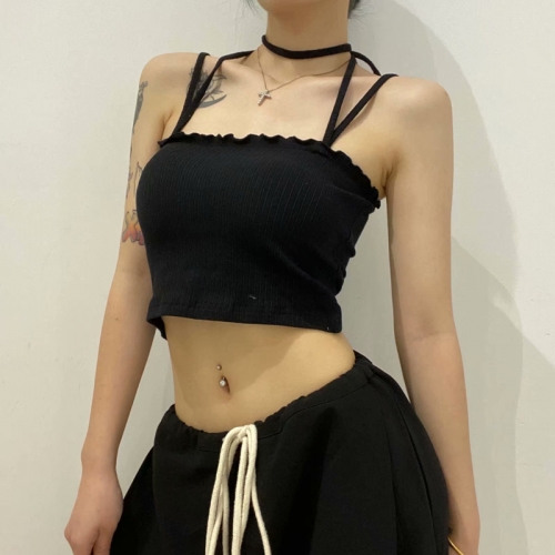 Leaky clavicle high waist with sling