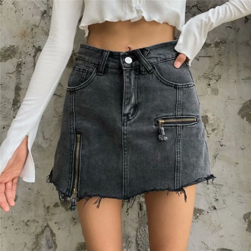 Denim skirt