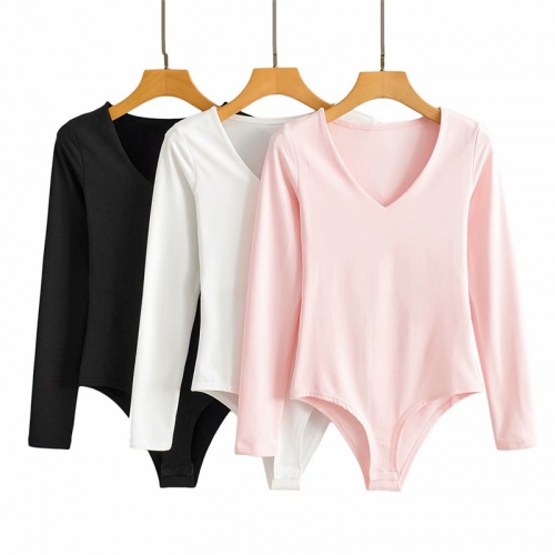 Thickened fleece bodysuit