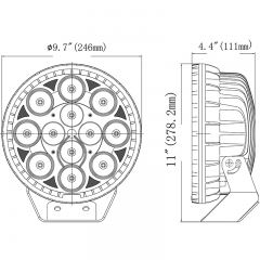 35W LED 工作灯