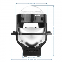 3 Inch BI-LED projector lens 40W 50W