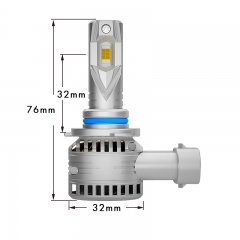 X9 HB4 9006 大功率 50W 直插款LED 汽车大灯