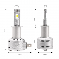 X2 H3 30W high power plug & play LED headlight bulb