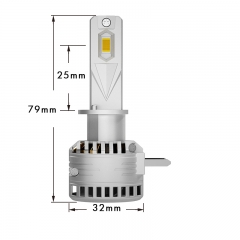 X9 H1 大功率 50W 直插款LED 汽车大灯