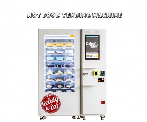 Hot Food/pizza/hamburger/sandwich Vending Machine Automatic With Touch Screen