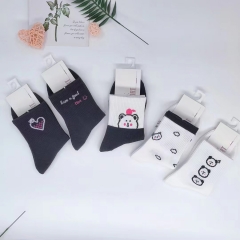 Women's colored cotton socks