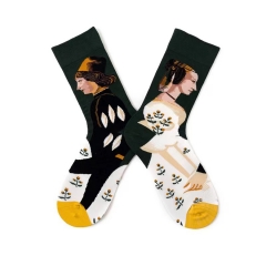 AB side men and women tide socks