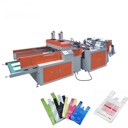 T-Shirt Bag Making Machine Plastic T-Shirt Bag Production Line