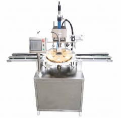 Automatic soap stamping machine Automatic rotary table type LOGO stamping machine for handmade soap