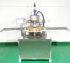 Automatic soap stamping machine Automatic rotary table type LOGO stamping machine for handmade soap