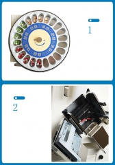 YB-22 Personalized dosage multiple tablet, capsule, pill dispensing and packing machine