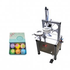 Semi Automatic Bath Bomb Packing Machine Foil Wrapping Machine