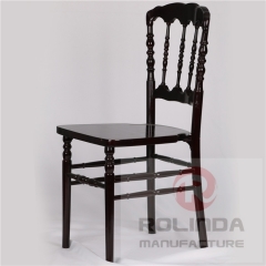 wholesale wooden Napoleon Chair black color