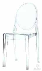 wholesale Acrylic resin Ghost Chair without armrest
