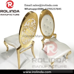 PU leather banquet high back chair