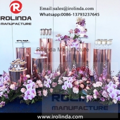 Customized Size style base glass top cylinder