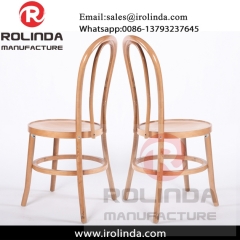 Wholesale Aluminum Imitation Wood Restaurant Chair for Hotel and Banquet and Wedding