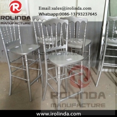 High Seat Original Club Iron Strong Modern Bar Chair