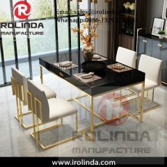 exclusive concepts mirror glass wedding rent dining table