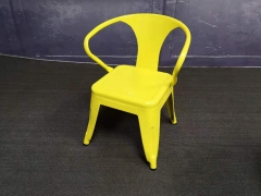 Modern Colorful Design Kids Metal Study Chair Kid Tolix Chair