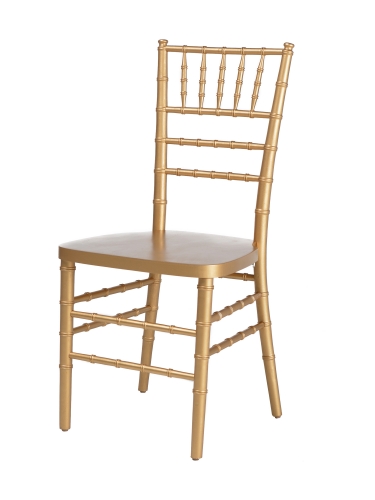 Gold color wooden tiffany chair chiavari chair